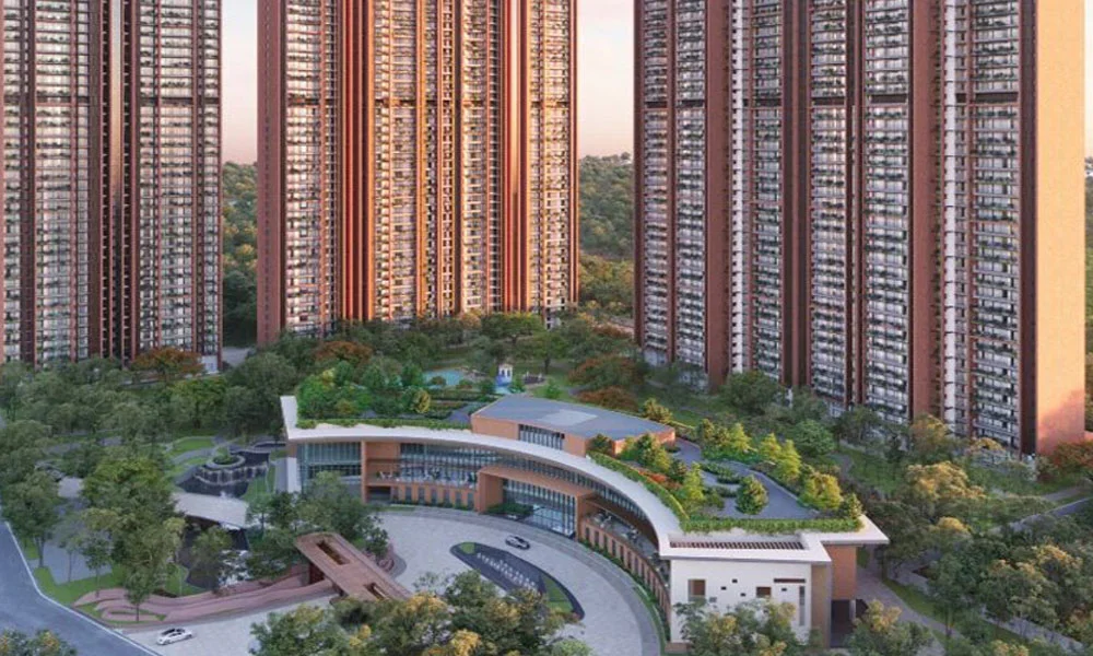 Sobha Aranya landscape and architecture view 3 — artist’s impression